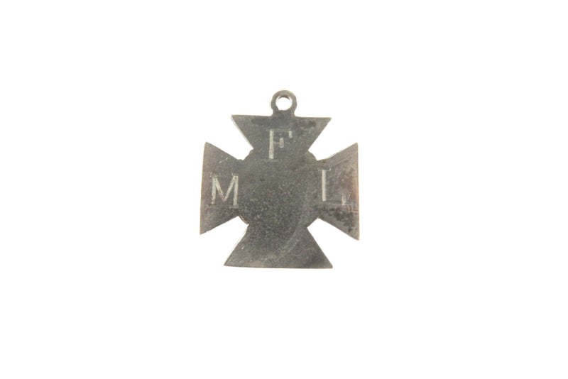 Antique Small Class 9 MFL Cross Medal Missing O'Ring
