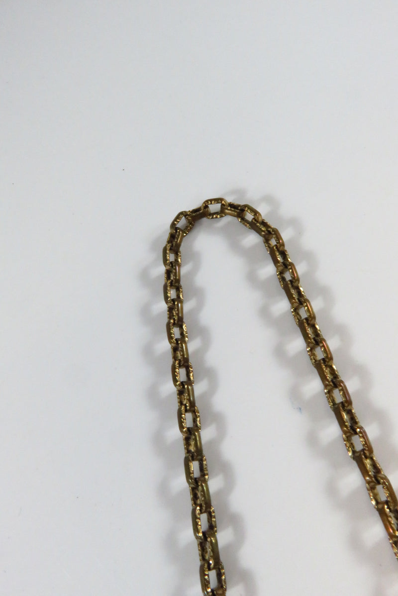 Fancy Link Antique Pocket Watch Chain for Parts Pieces or Restoration 15 1/4" TL
