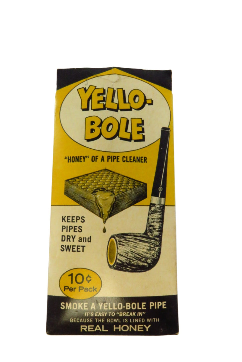 Vintage Yello-Bole "Honey" of a Pipe Cleaner Yllo-Bole Pipes, Inc