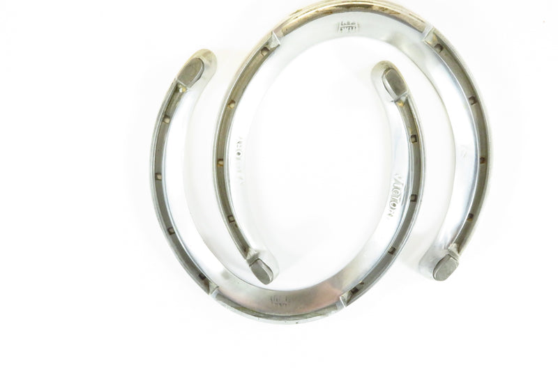 Vintage Pair of Aluminum Racing Horseshoes by Victory Size 7 Good Luck Horseshoe
