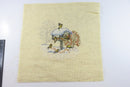Small Completed Bird Winter Themed Needlepoint 8 3/4" x 8 3/4" product image for Just Stuff I Sell, clear front view, neutral background, original listing photo, optimized descriptive alt text, centered composition variant 4