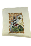 Small Completed Lighthouse Needlepoint Scene product image for Just Stuff I Sell, clear front view, neutral background, original listing photo, optimized descriptive alt text, centered composition