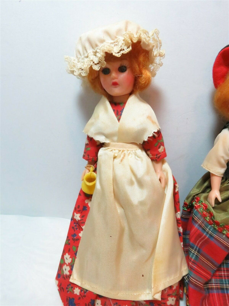 Two Vintage Unsigned Dolls With Closing Eyes 7 1/2" Made in Hong Kong - Just Stuff I Sell