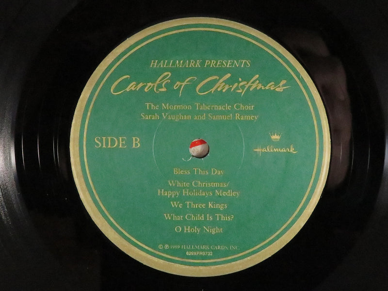 Mormon Tabernacle Choir Carols of Christmas Hallmark Cards Inc 629XPR9732 Vinyl