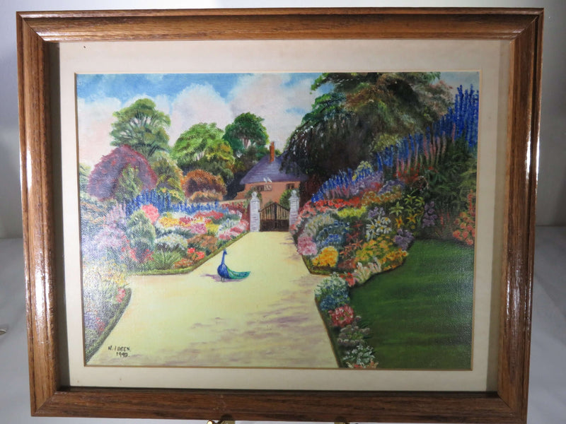 Dingley Park Northamptonshire England on Canvas 1993 Nell Ibsen