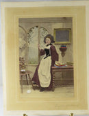 c1869 Canton de Lucerne (illegible), Switzerland Tinted Photograph Adolphe Braun — Silver — front view