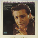 Waylon Jennings Heartaches by the Number 1972 RCA Camden CAS-2556 Vinyl Album