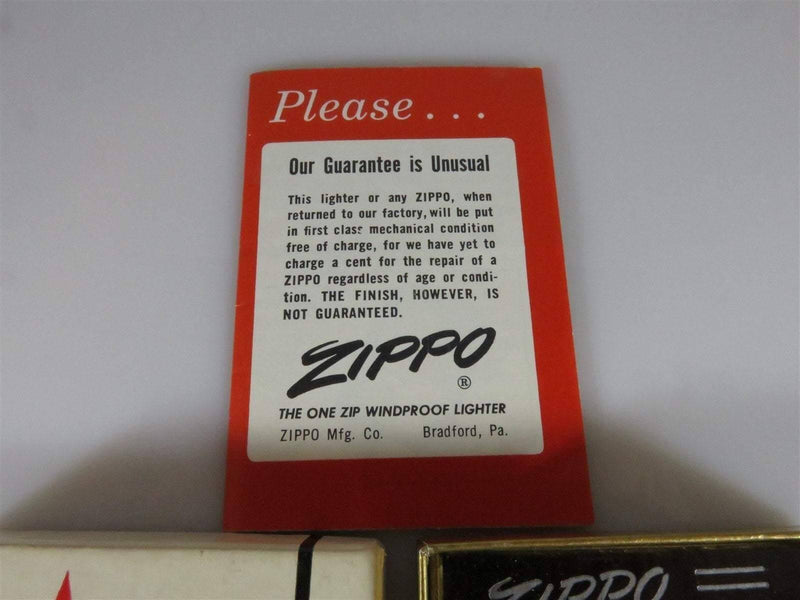 1962 Zippo Lighter Unfired Employee Gift Vertical Line High Polish Chrome - Just Stuff I Sell