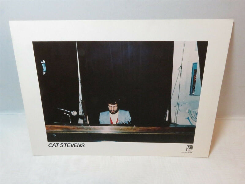 Rare Original Cat Stevens A&M Records Color Promotional Marketing Photo 8 x 11