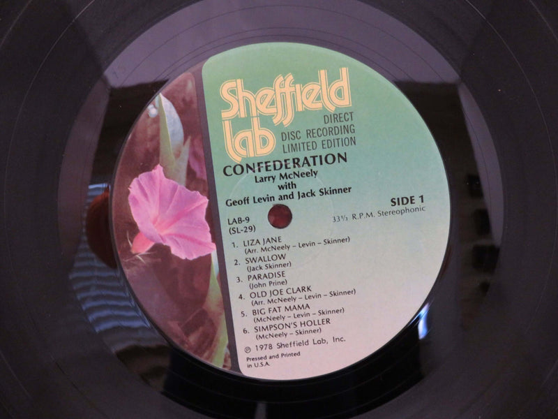 1978 Larry McNeely Geoff Levin & Jack Skinner Confederation Sheffield Lab Limited Edition