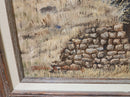 Oil Painting Pennsylvania Railroad No 4666 Train Original Signed Stephen G. Stroup Framed Canvas Railroad Art Wall Decor