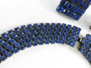Backs of square clip-on earrings