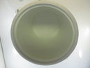 Top view of fitted ice bucket lid with clear knob