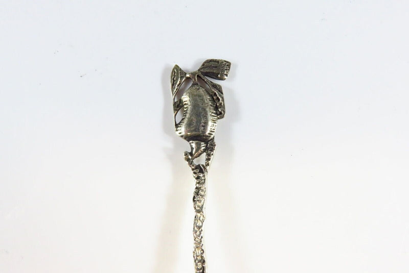 Brazilian Shield Design 833 Silver Brazilian Demitasse Coffee Baby Diminutive Sp