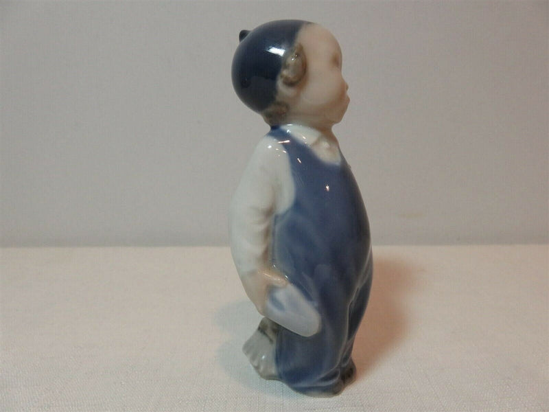 Royal Copenhagen Little Boy with Broom Figurine