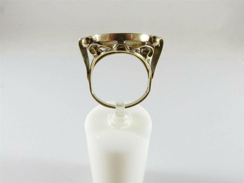 14K Gold Coin Ring OOAK Prussia Friedrich III 1888 O 10 Mark Gold Coin Ring