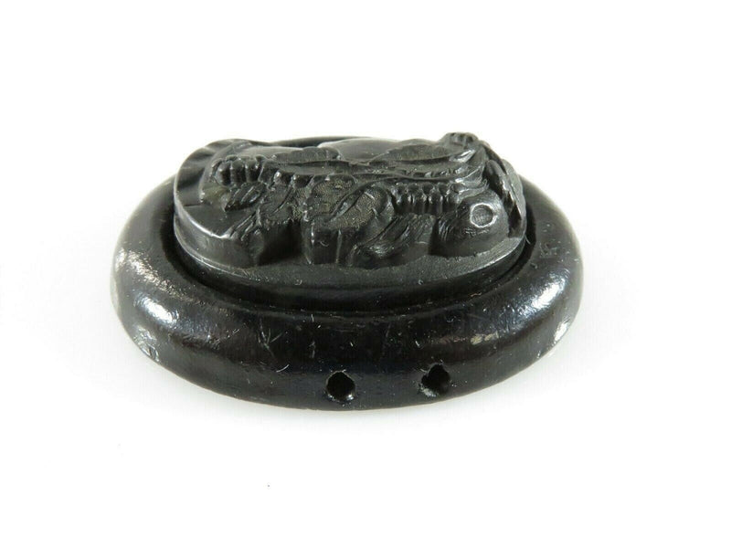 Antique Victorian Mourning Cameo Choker with Wood Frame product image for Just Stuff I Sell, clear front view, neutral background, original listing photo, optimized descriptive alt text, centered composition variant 4