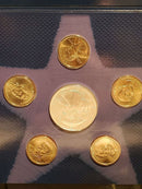 2008 W US Mint Annual Uncirculated Dollar Set W/ Burnished Silver Eagle product image for Just Stuff I Sell, clear front view, neutral background, original listing photo, optimized descriptive alt text, centered composition variant 7