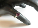 10K White Gold 1.25 Carat Lab Created Color Change Sapphire Ring sz 5.75