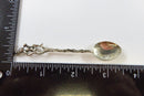 Smoking Pipe Design 833 Silver Brazilian Demitasse Coffee Baby Diminutive Spoon