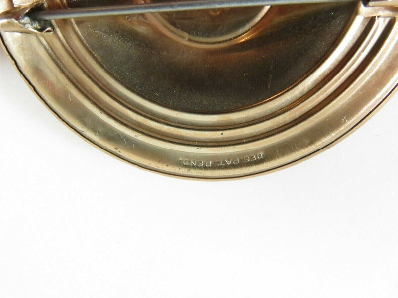 1940's Large Sterling Reinforced Dove Brooch Patented Pink Rose Gold Tone product image for Just Stuff I Sell, clear front view, neutral background, original listing photo, optimized descriptive alt text, centered composition variant 8