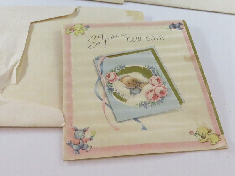 A Collection of c1940 Greeting Cards Christmas, New Baby, Easter, Thinking of Yo product image for Just Stuff I Sell, clear front view, neutral background, original listing photo, optimized descriptive alt text, centered composition variant 17