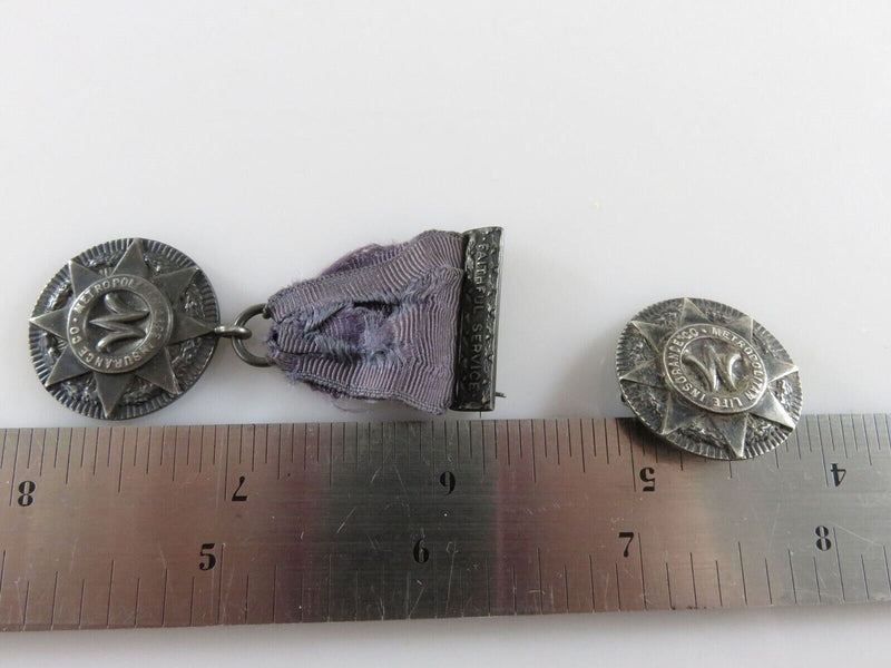 Tiffany & Co Sterling Metropolitan Life Insurance Faithful Service Medals product image for Just Stuff I Sell, clear front view, neutral background, original listing photo, optimized descriptive alt text, centered composition variant 10