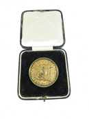 Circa 1912 Alexander Clark Co LTD Gold Washed Sterling Silver Agriculture Medal product image for Just Stuff I Sell, clear front view, neutral background, original listing photo, optimized descriptive alt text, centered composition