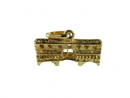 Florence Italy 18K Yellow Gold Ponte Vecchio 3D Bridge Travel Charm/Pendant — Jewelry & Watches:Fine Jewelry:Fine Charms & Ch