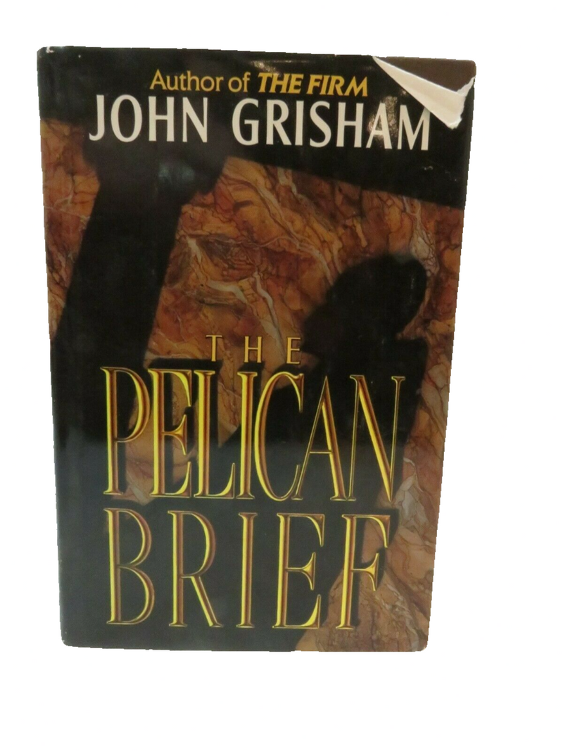 The Pelican Brief by John Grisham (1992, Hardcover, Large Type) Doubleday 19309 — Books:Fiction & Literature — front view