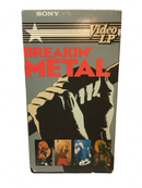 Rare Breakin' Metal Sony Video LP 59 Minute VHS Thor, Nazareth, DiAnno & More product image for Just Stuff I Sell, clear front view, neutral background, original listing photo, optimized descriptive alt text, centered composition