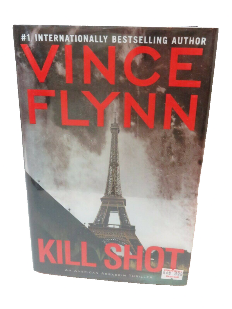 Kill Shot by Vince Flynn (2012, Hardcover) 1st Edition Autographed Collector!