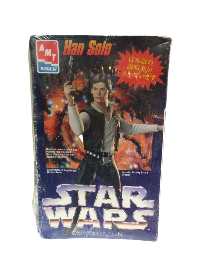 AMT Collectors Edition Han Solo Star Wars Vinyl Model Kit Japanese — Toys & Hobbies:Action Figures:TV, Movie & Video Games —