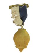 Vintage Greek "Hermes PP" Medal Dieges Clust Director Medal Gold Gilded Reverse