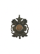 1902 Boer War Period South Africa NAAUWPOORT Sterling Silver Medal Boer War Period Henry Bourne