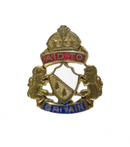 Vintage Official Pin Aid to Britain Enameled Collar Pin FP By Karu product image for Just Stuff I Sell, clear front view, neutral background, original listing photo, optimized descriptive alt text, centered composition