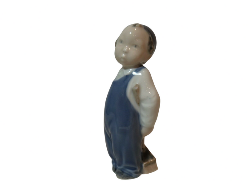 Royal Copenhagen Little Boy with Broom Figurine