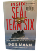 Inside SEAL Team Six My Life and Missions with America's Elite Warriors Don Mann product image for Just Stuff I Sell, clear front view, neutral background, original listing photo, optimized descriptive alt text, centered composition