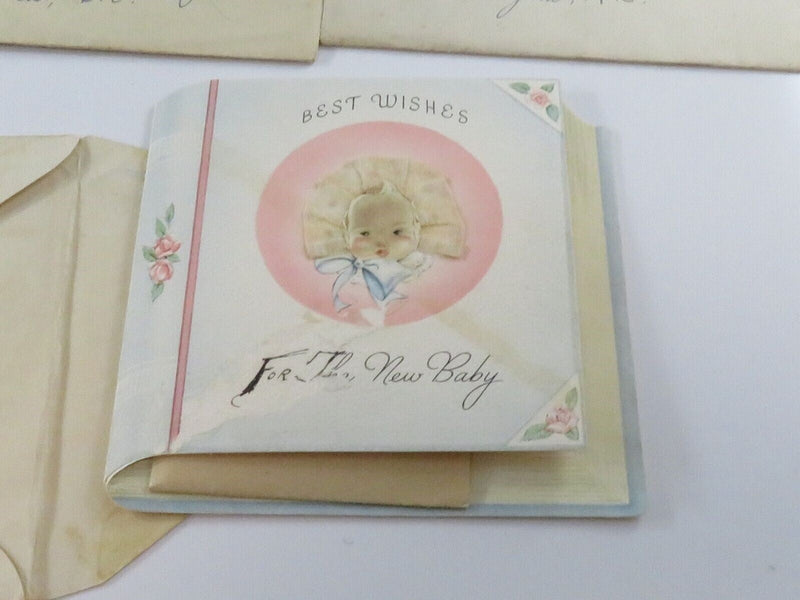 A Collection of c1940 Greeting Cards Christmas, New Baby, Easter, Thinking of Yo product image for Just Stuff I Sell, clear front view, neutral background, original listing photo, optimized descriptive alt text, centered composition variant 11