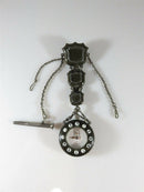 Rare Charles Oudin Palais Royal 52 Stem Wind Patented Half Hunter Pocket Watch product image for Just Stuff I Sell, clear front view, neutral background, original listing photo, optimized descriptive alt text, centered composition