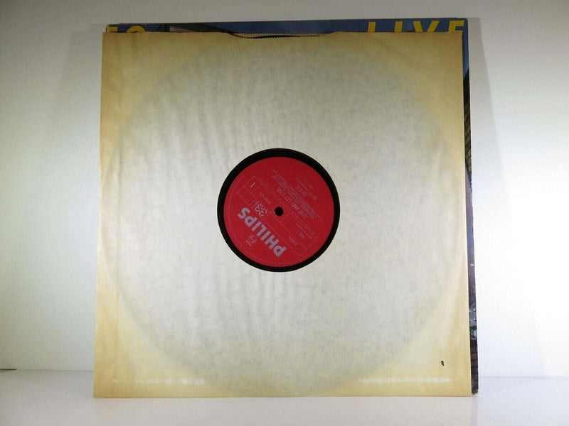10cc Live and Let Live Philips 6641 714 Gatefold Double LP Canada product image for Just Stuff I Sell, clear front view, neutral background, original listing photo, optimized descriptive alt text, centered composition variant 10