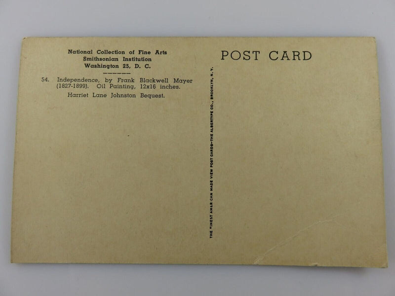 Independence by Frank Blackwell Smithsonian Institution Circa 1930 Albertype Unu product image for Just Stuff I Sell, clear front view, neutral background, original listing photo, optimized descriptive alt text, centered composition variant 2