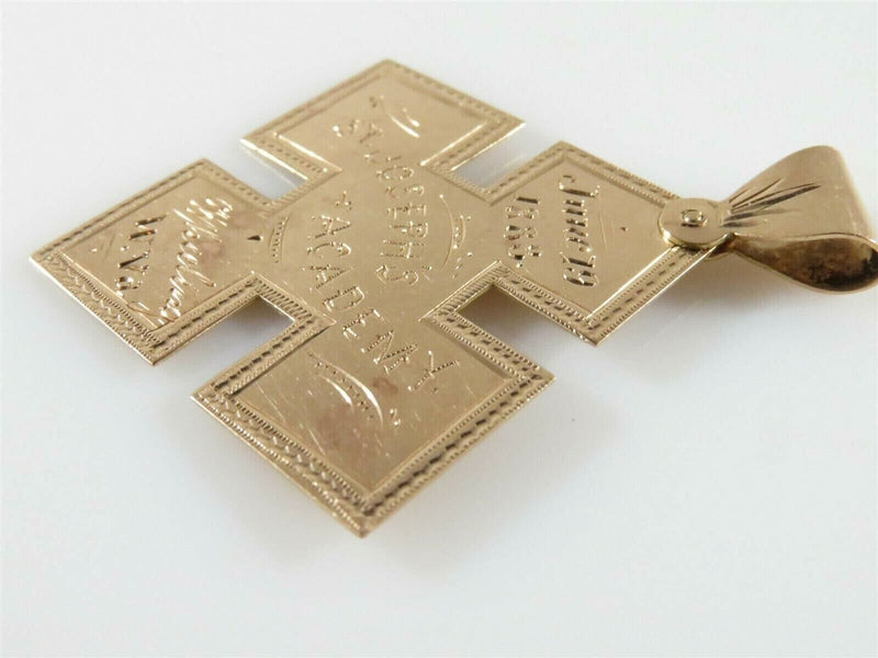 1888 Gold St Josephs Academy Wheeling West Virginia Lady Like Deportment & Study product image for Just Stuff I Sell, clear front view, neutral background, original listing photo, optimized descriptive alt text, centered composition variant 10