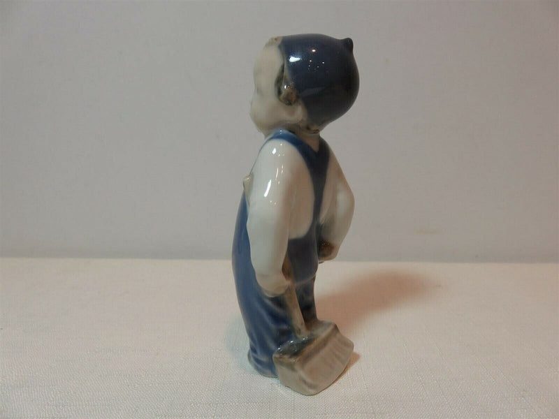 Royal Copenhagen Little Boy with Broom Figurine