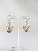 Nice Noah's Ark Elephant Giraffe & Bird Sterling Silver Dangling Earring Set product image for Just Stuff I Sell, clear front view, neutral background, original listing photo, optimized descriptive alt text, centered composition variant 6