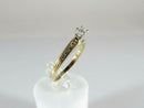 14K Diamond Engagement Ring .25 CTW Engagement Ring Size 7.25
