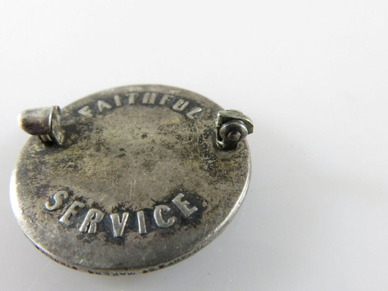 Tiffany & Co Sterling Metropolitan Life Insurance Faithful Service Medals product image for Just Stuff I Sell, clear front view, neutral background, original listing photo, optimized descriptive alt text, centered composition variant 9