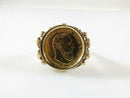 14K Gold Coin Ring OOAK Prussia Friedrich III 1888 O 10 Mark Gold Coin Ring