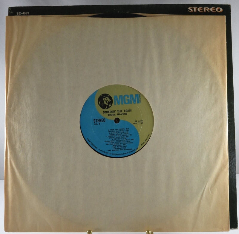 Richie Havens Somethin' Else Again Reissue MGM Pressing SE 4699 MGM Records product image for Just Stuff I Sell, clear front view, neutral background, original listing photo, optimized descriptive alt text, centered composition variant 6