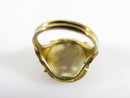 Antique Style Japanese Satsuma Iris Flower Ring Gilt Sterling Size 6.5 product image for Just Stuff I Sell, clear front view, neutral background, original listing photo, optimized descriptive alt text, centered composition variant 9